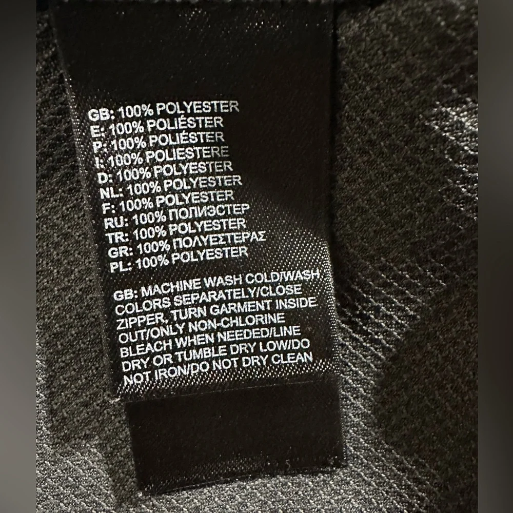 The North Face quarter-zip athletic shirt FlashDry size XL gray long sleeve